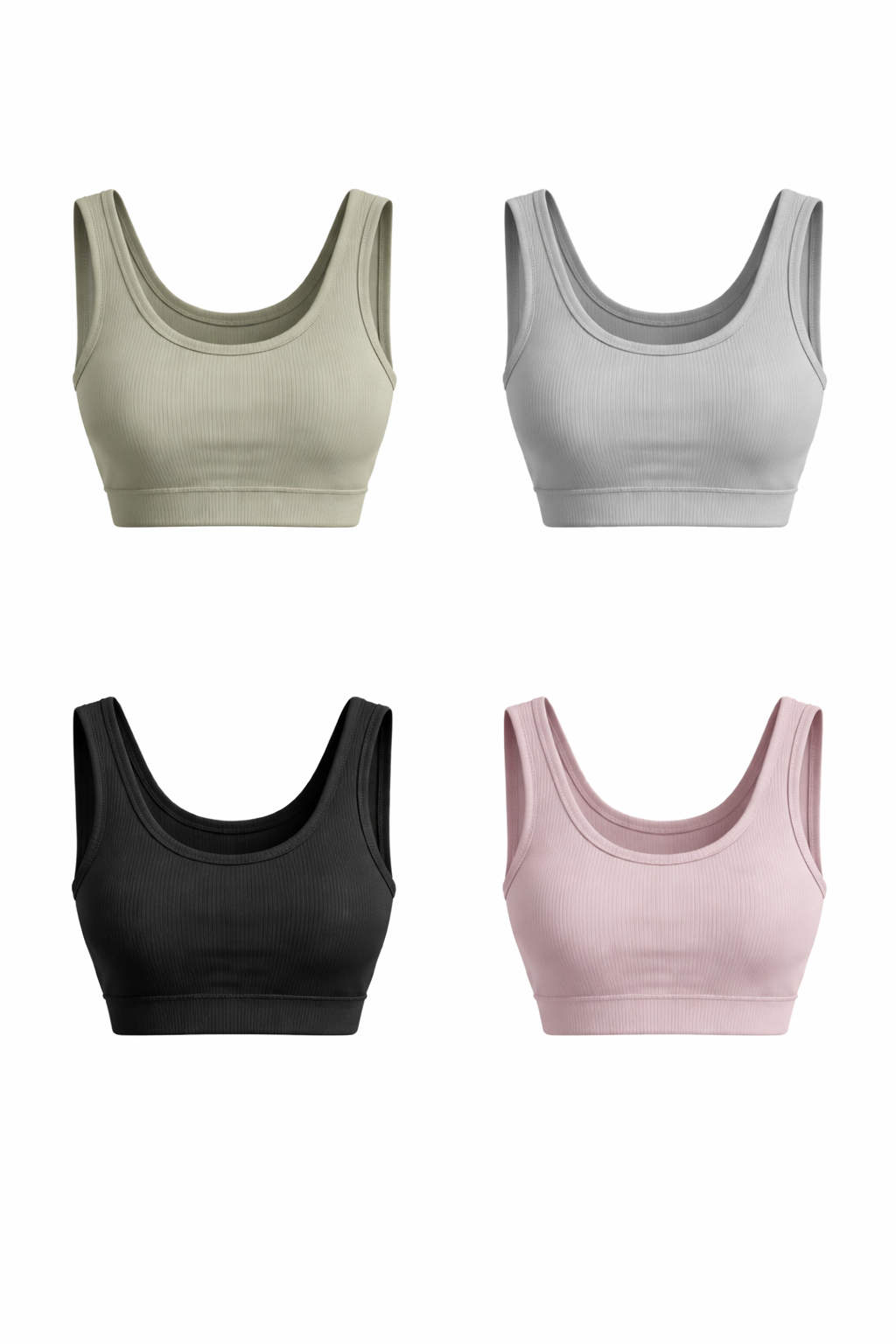 Ribbed Sports Bra