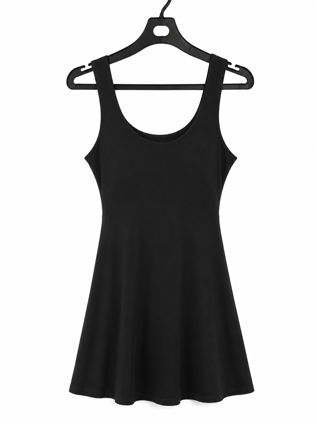 Sculpt Tennis Dress in Black